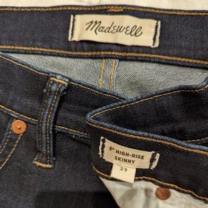 Madewell 9" high-rise skinny jeans